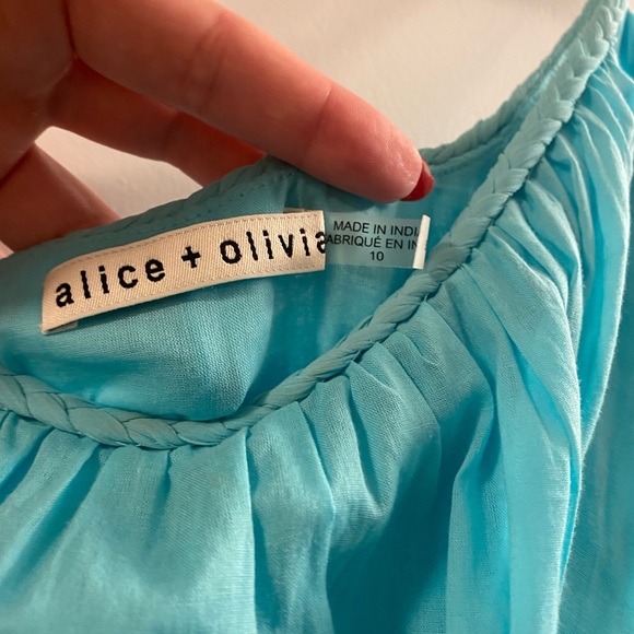 Alice + Olivia Blue short dress - Picture 6 of 7